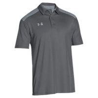 Under Armour Team Colorblock Polo - Men's - Grey / Grey