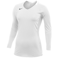 Nike Team Vapor Pro L/S Jersey - Women's - White / Black