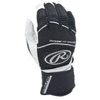 Rawlings Workhorse Batting Gloves - Men's - Black / White