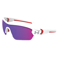 Under Armour Menace Sunglasses - Youth - White / Red