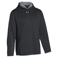 Under Armour Team Double Threat Fleece Hoodie - Men's - Black / Grey