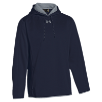 Under Armour Team Double Threat Fleece Hoodie - Men's - Navy / Grey