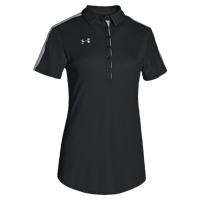 Under Armour Team Armour Colorblock Polo - Women's - Black / Grey