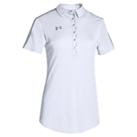 Under Armour Team Armour Colorblock Polo - Women's - White / Grey