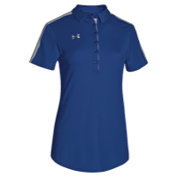 Under Armour Team Armour Colorblock Polo - Women's - Blue / Grey