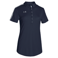 Under Armour Team Armour Colorblock Polo - Women's - Navy / Grey