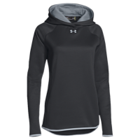 Under Armour Team Double Threat Fleece Hoodie - Women's - Black / Grey