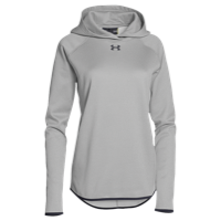 Under Armour Team Double Threat Fleece Hoodie - Women's - Grey / Black