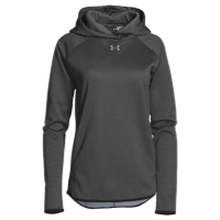 Under Armour Team Double Threat Fleece Hoodie - Women's - Grey / Grey