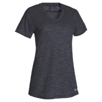 Under Armour Team Stadium Short Sleeve T-Shirt - Women's - Black / Grey