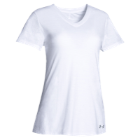 Under Armour Team Stadium Shortsleeve T-Shirt - Women's - All White / White