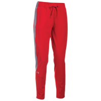 Under Armour Team Squad Woven Warm Up Pants - Women's - Red / Grey