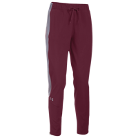 Under Armour Team Squad Woven Warm Up Pants - Women's - Maroon / Grey