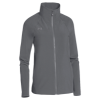 Under Armour Team Squad Woven Warm Up Jacket - Women's - Grey / Grey