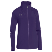 Under Armour Team Squad Woven Warm Up Jacket - Women's - Purple / Purple