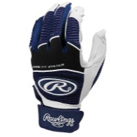 Rawlings Workhorse Batting Gloves - Men's - Navy / Black