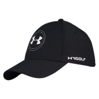 Under Armour JS Tour Golf Cap - Men's - Black / White