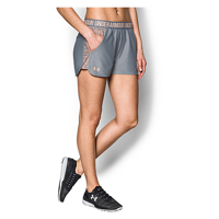 Under Armour Play Up Shorts 2.0 - Women's - Grey / Orange