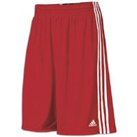 adidas Practice Shorts - Men's - Red / White