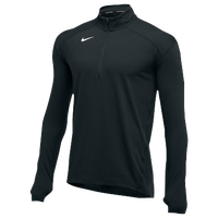 Nike Team Dry Element 1/2 Zip Top - Men's - All Black / Black