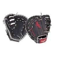 Rawlings Heart of the Hide First Base Mitt - Black / Grey