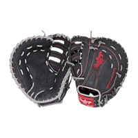 Rawlings Heart of the Hide First Base Mitt - Black / Grey