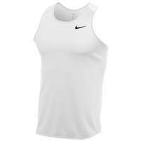 Nike Team Breathe Singlet - Men's - All White / White