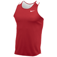 Nike Team Breathe Singlet - Men's - Red / White