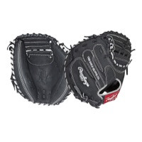 Rawlings Heart of the Hide Catchers Mitt - Black / White