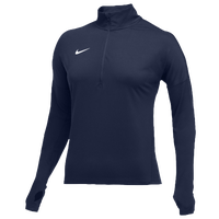 Nike Team Dry Element 1/2 Zip Top - Women's - Navy / Navy