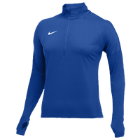 Nike Team Dry Element 1/2 Zip Top - Women's - Blue / Blue