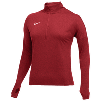 Nike Team Dry Element 1/2 Zip Top - Women's - Red / White