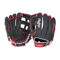 Rawlings Heart of the Hide Fielder's Glove - Black / Red