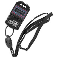 Robic SC-500E Single Event Stopwatch - Black / Black