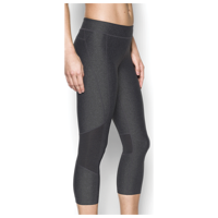 Under Armour Team Capri Tights - Women's - Grey / Black