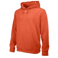 Nike Team Club Fleece Hoodie - Men's - Orange / White