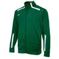 Nike Team Overtime Jacket - Men's - Dark Green / White