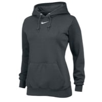 Nike Team Club Fleece Hoodie - Women's - Grey / White