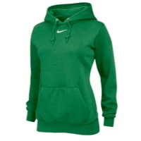 Nike Team Club Fleece Hoodie - Women's - Green / White