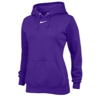 Nike Team Club Fleece Hoodie - Women's - Purple / White