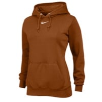 Nike Team Club Fleece Hoodie - Women's - Orange / White