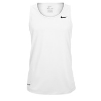 Nike Team Miler Tank II - Men's - White / Black