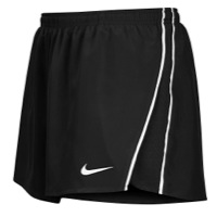 Nike Team Tempo 2" Split Shorts - Men's - Black / White