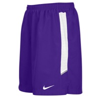 Nike Team Woven 7" Shorts - Men's - Purple / White