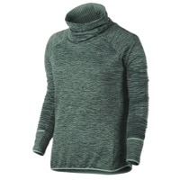 Nike Dri-FIT Therma Sphere Element Top - Women's - Dark Green / Light Green