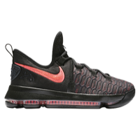 Nike KD 9 - Boys' Grade School -  Kevin Durant - Black / Orange