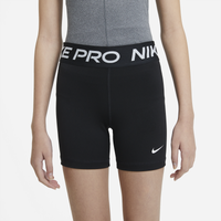 Nike Pro 3in Short - Girls' Grade School - Black