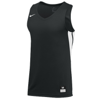 Nike Team National Jersey - Boys' Grade School - Black / White