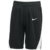 Nike Team National Shorts - Boys' Grade School - Black / White