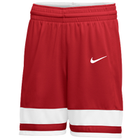 Nike Team National Shorts - Girls' Grade School - Red / White